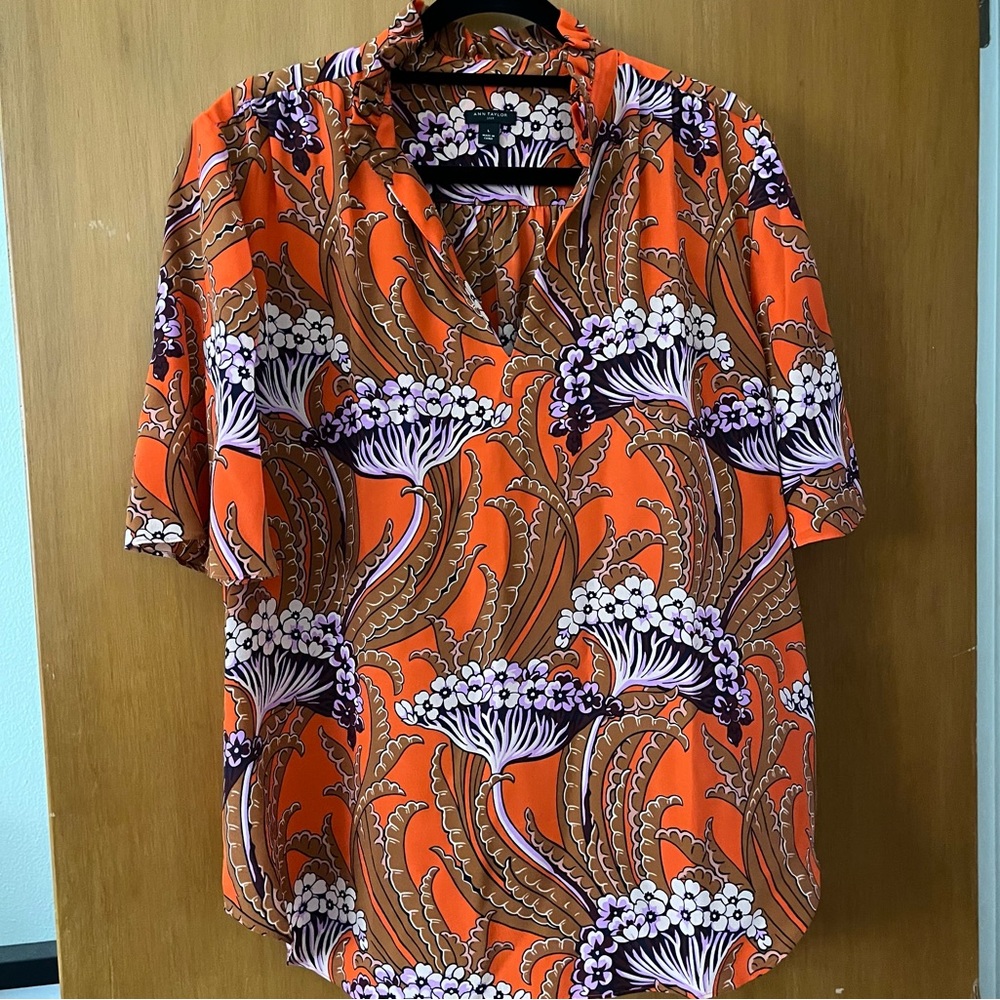 Ann Taylor silk blouse